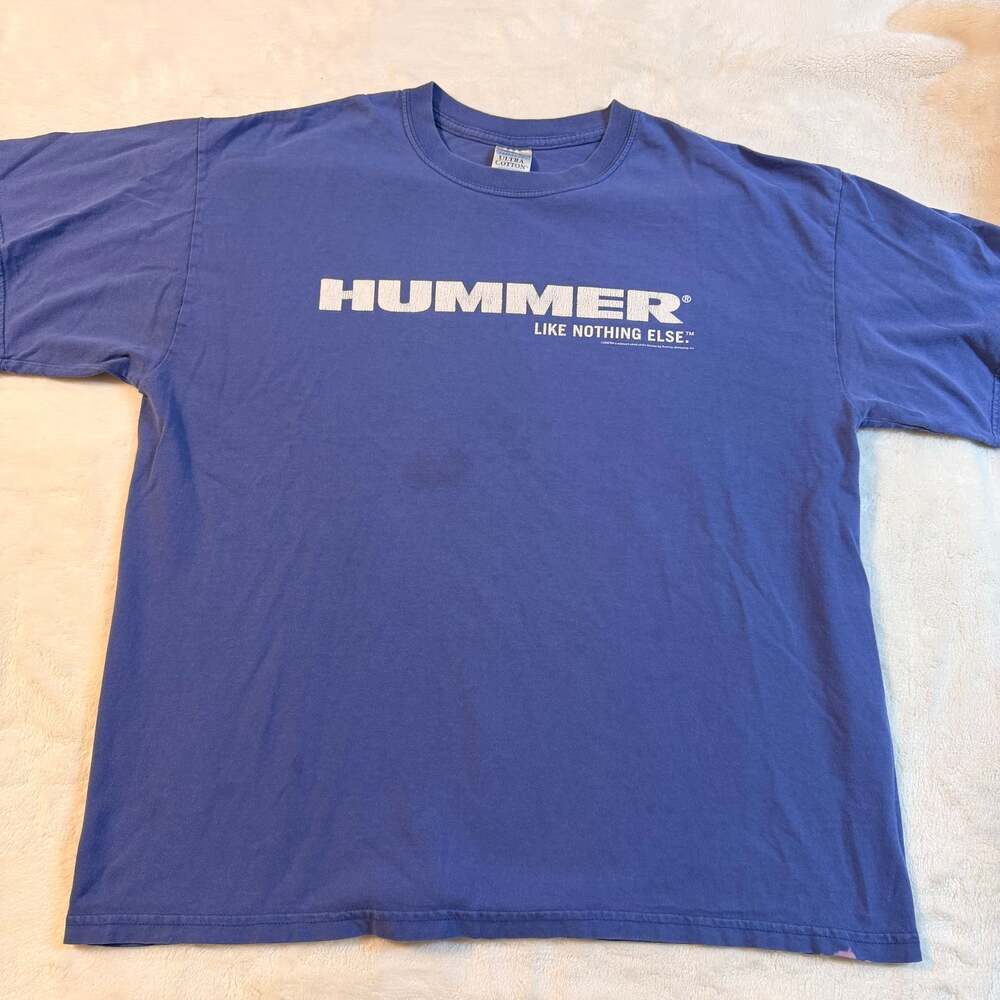 Vintage Hummer Like Nothing Else Y2K Logo T-Shirt